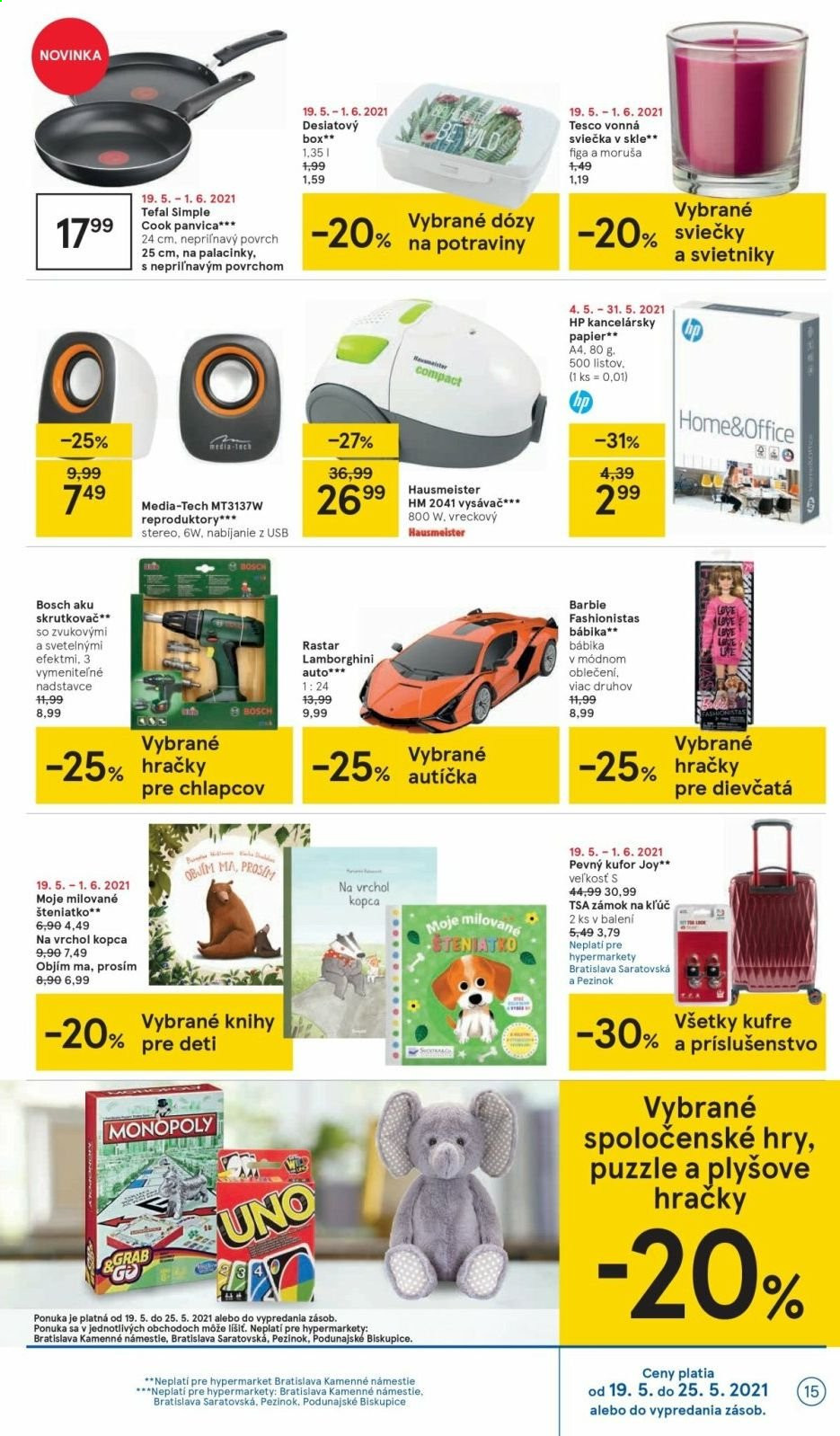Leták TESCO - 19.5.2021 - 25.5.2021. Strana 15