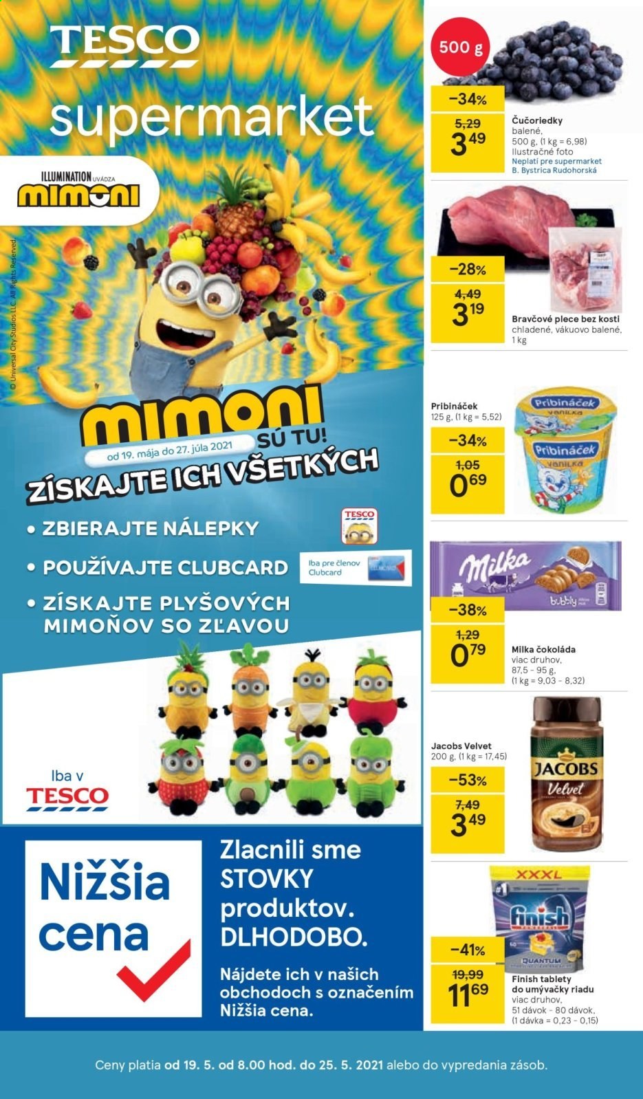 Leták TESCO supermarket - 19.5.2021 - 25.5.2021. Strana 1