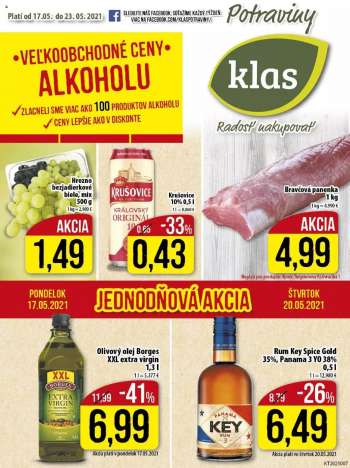 Leták Klas - 17.5.2021 - 23.5.2021.