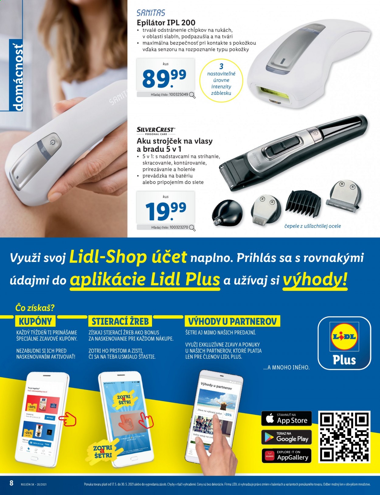 Leták Lidl - 17.5.2021 - 30.5.2021. Strana 8