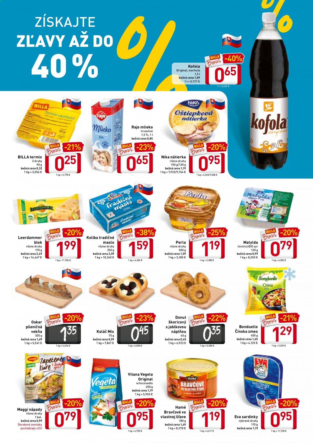 Leták Billa - 12.5.2021 - 18.5.2021. Strana 3