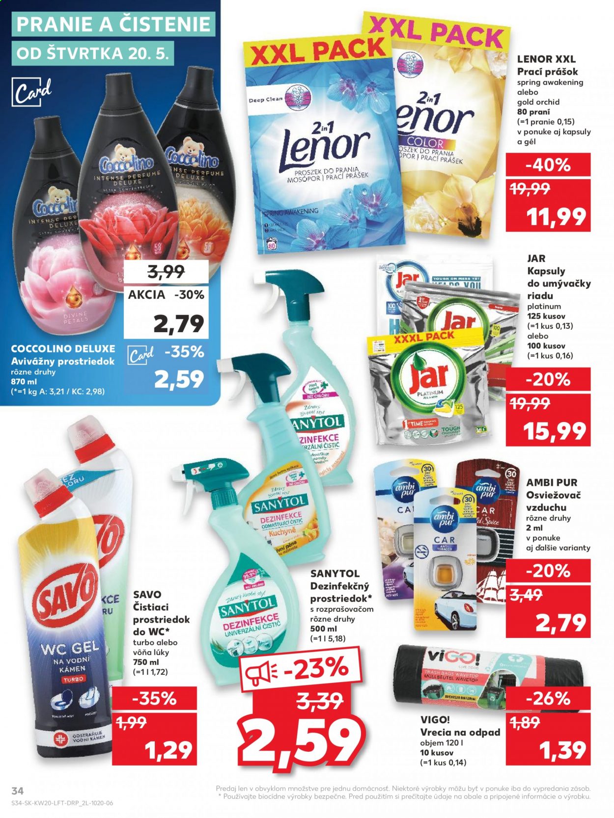 Leták Kaufland - 20.5.2021 - 26.5.2021. Strana 34