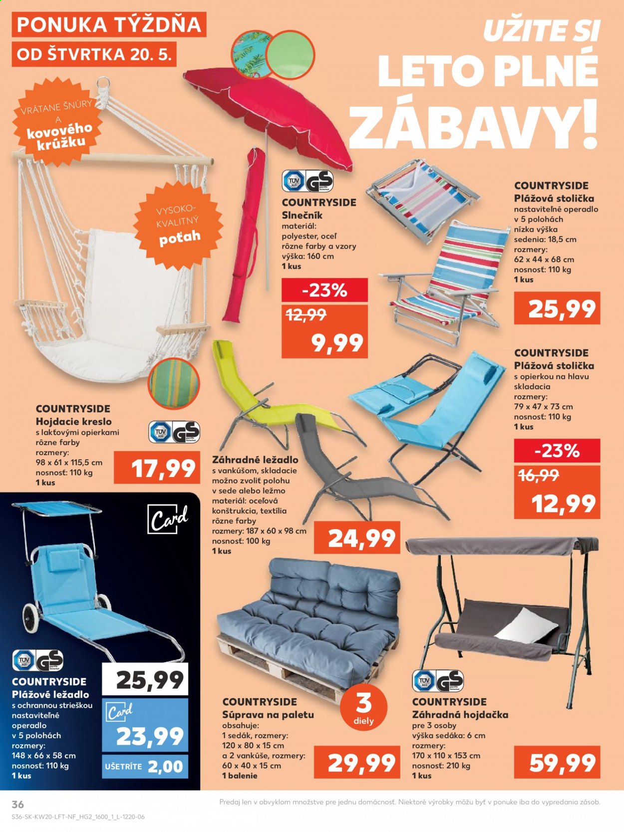 Leták Kaufland - 20.5.2021 - 26.5.2021. Strana 36