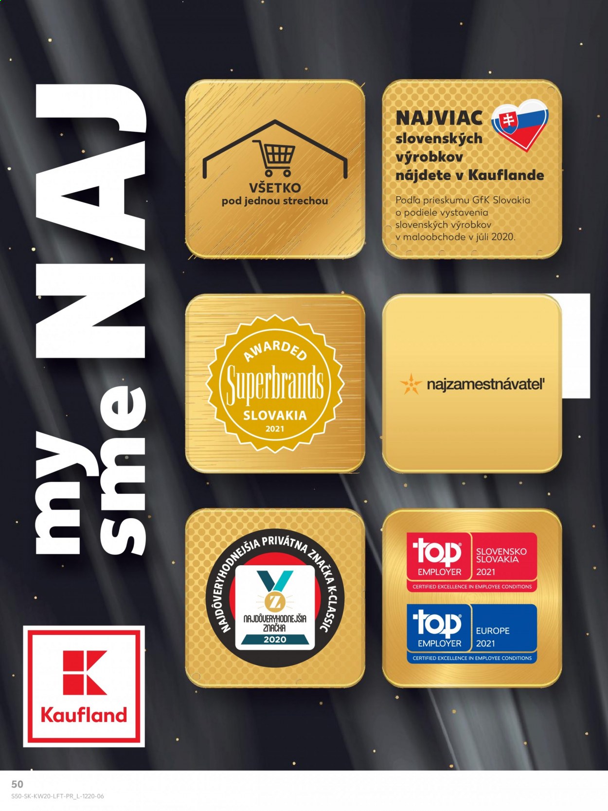 Leták Kaufland - 20.5.2021 - 26.5.2021. Strana 50