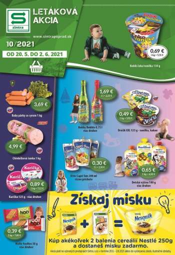 Leták Sintra - 20.5.2021 - 2.6.2021.