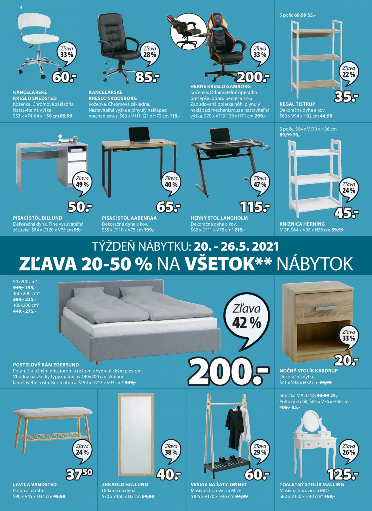Leták JYSK - 20.5.2021 - 2.6.2021. Strana 4