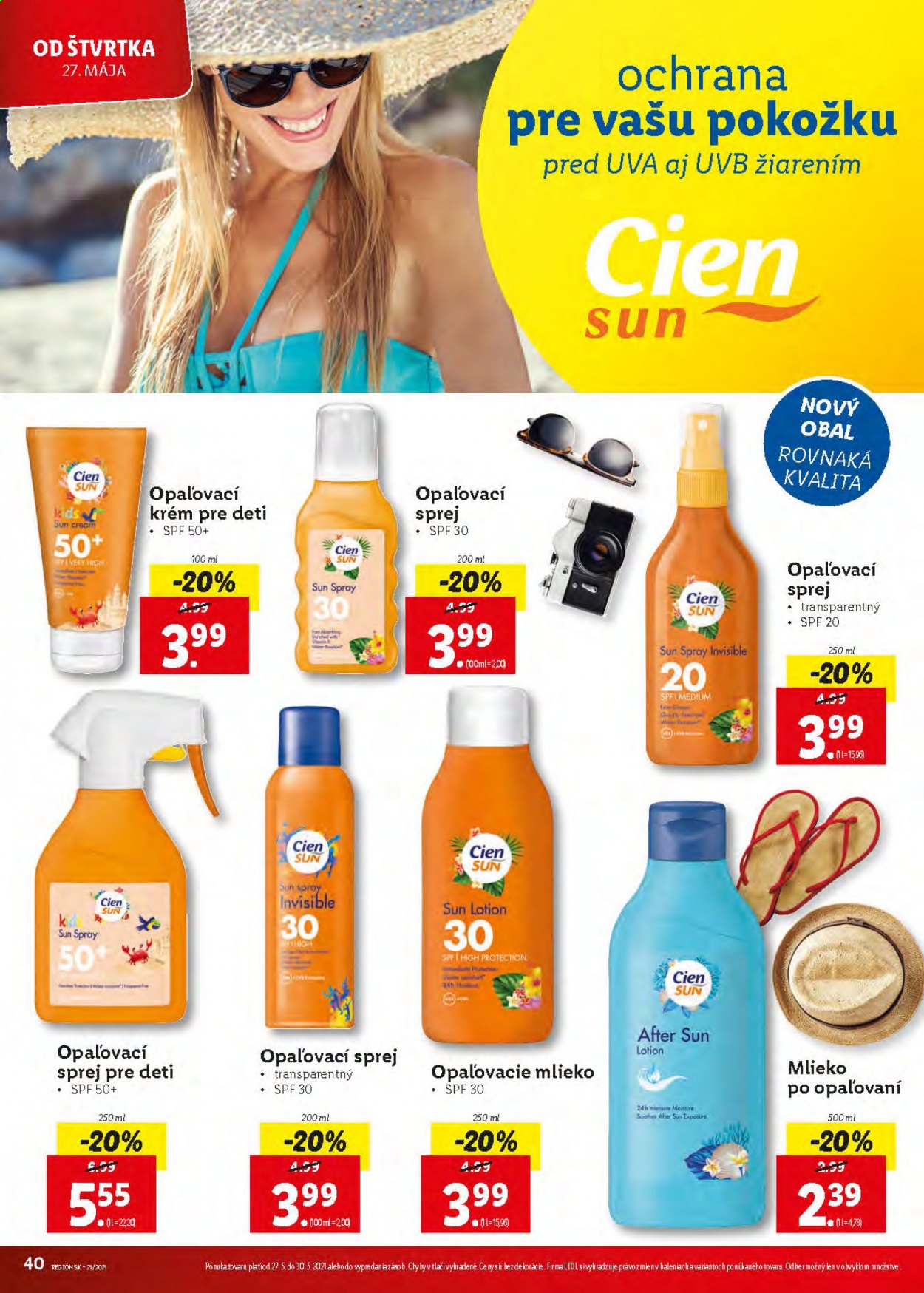 Leták Lidl - 24.5.2021 - 30.5.2021. Strana 40