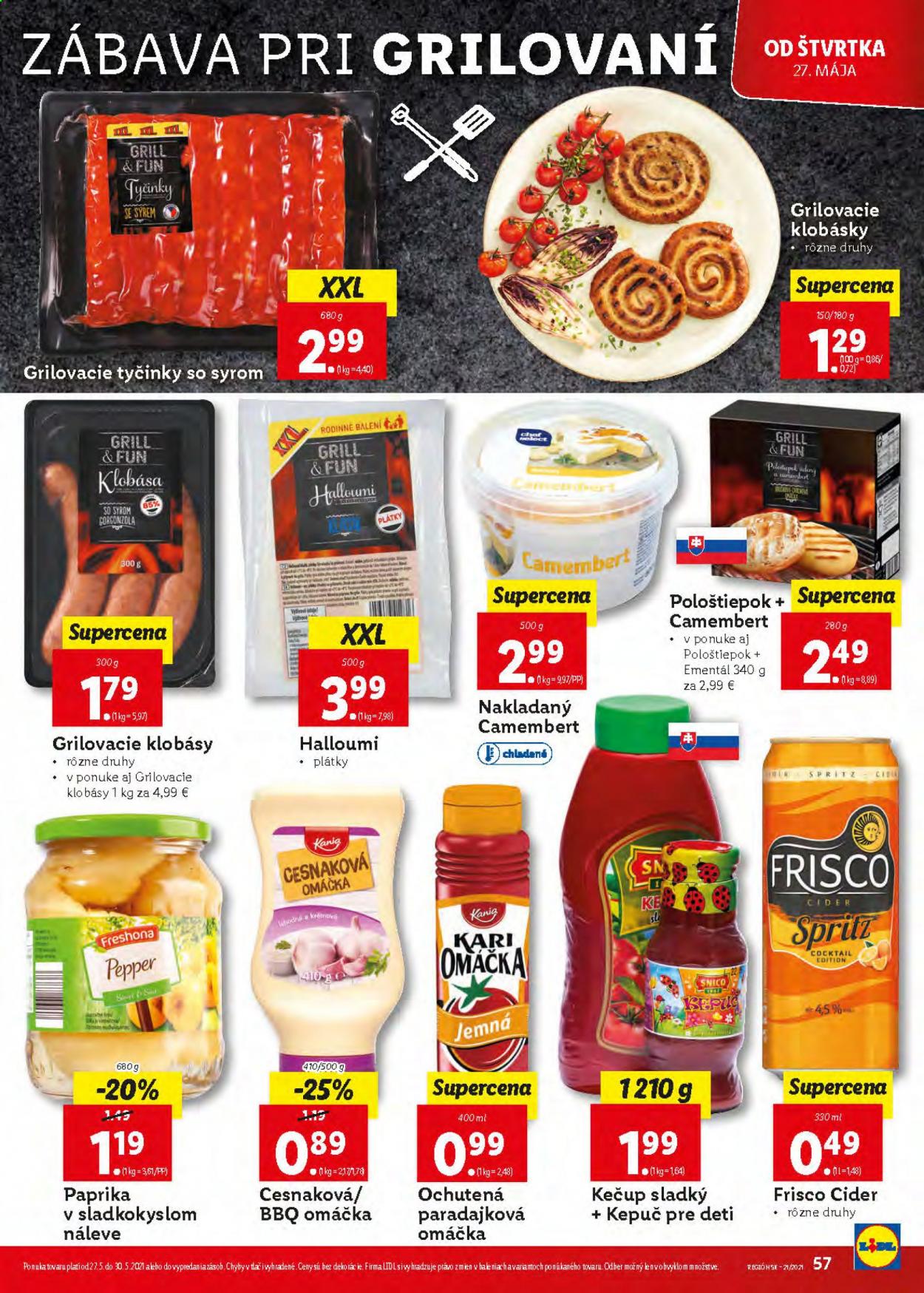 Leták Lidl - 24.5.2021 - 30.5.2021. Strana 57