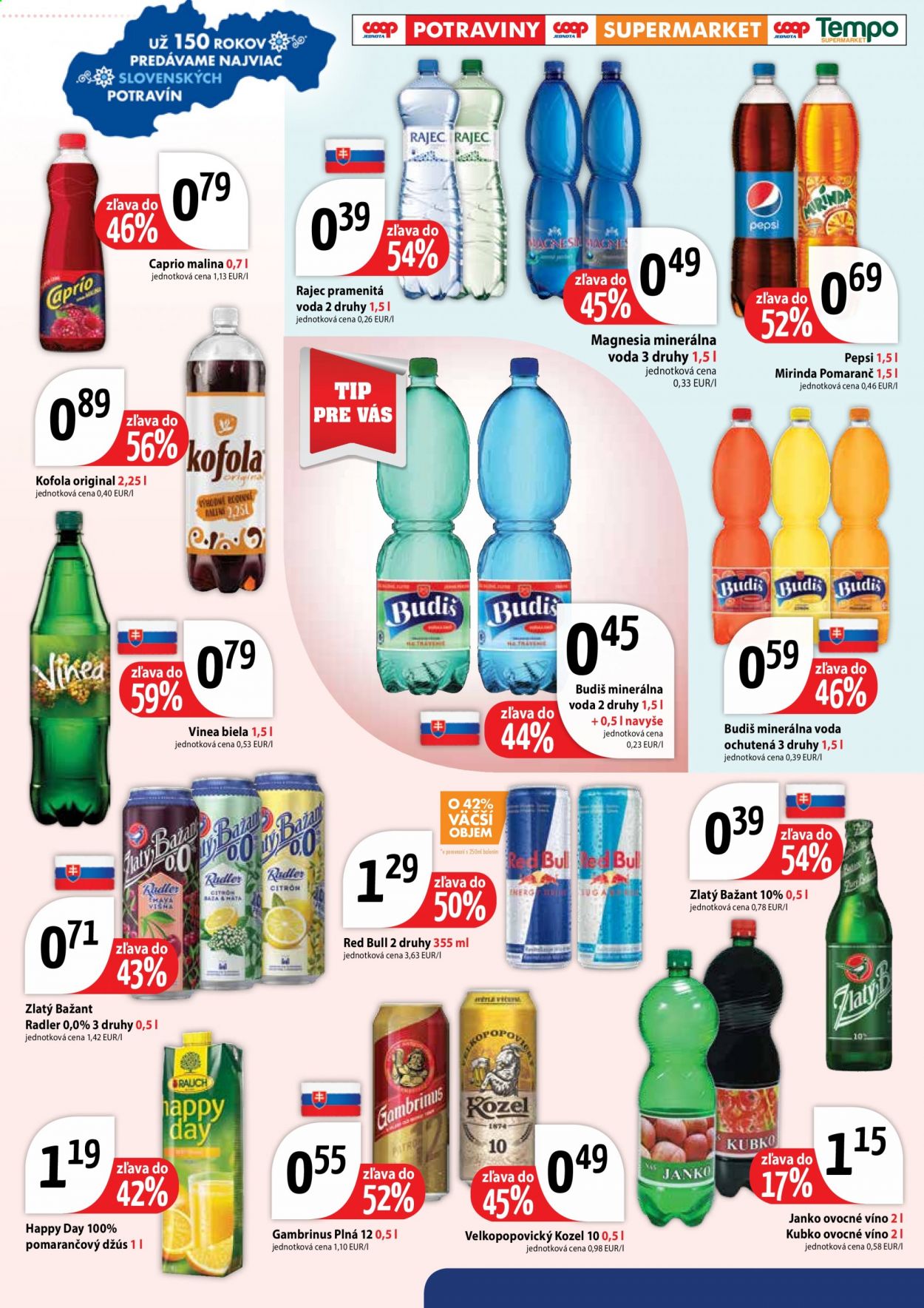 Leták COOP Jednota - 20.5.2021 - 2.6.2021. Strana 8