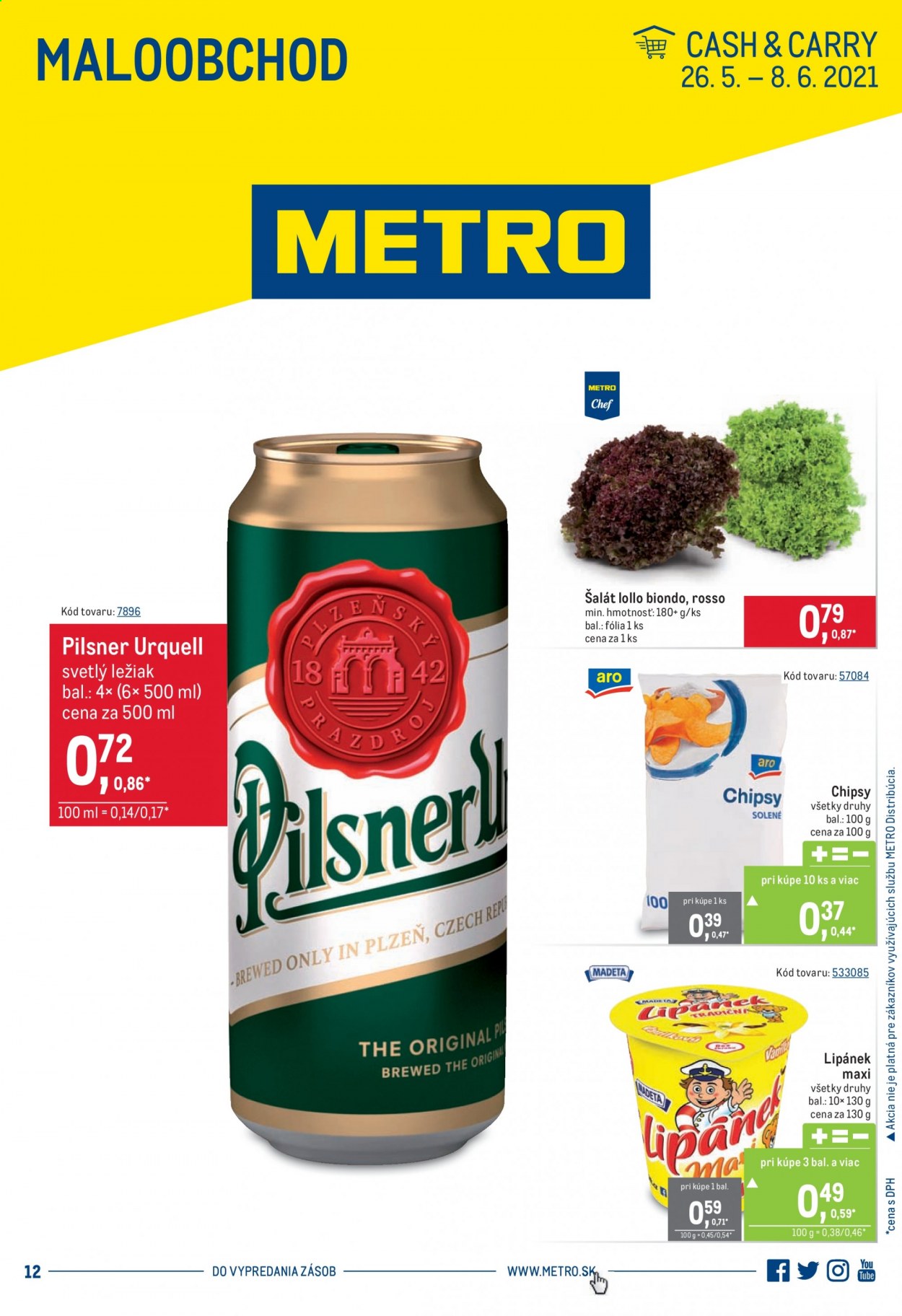 Leták Metro - 26.5.2021 - 8.6.2021. Strana 1