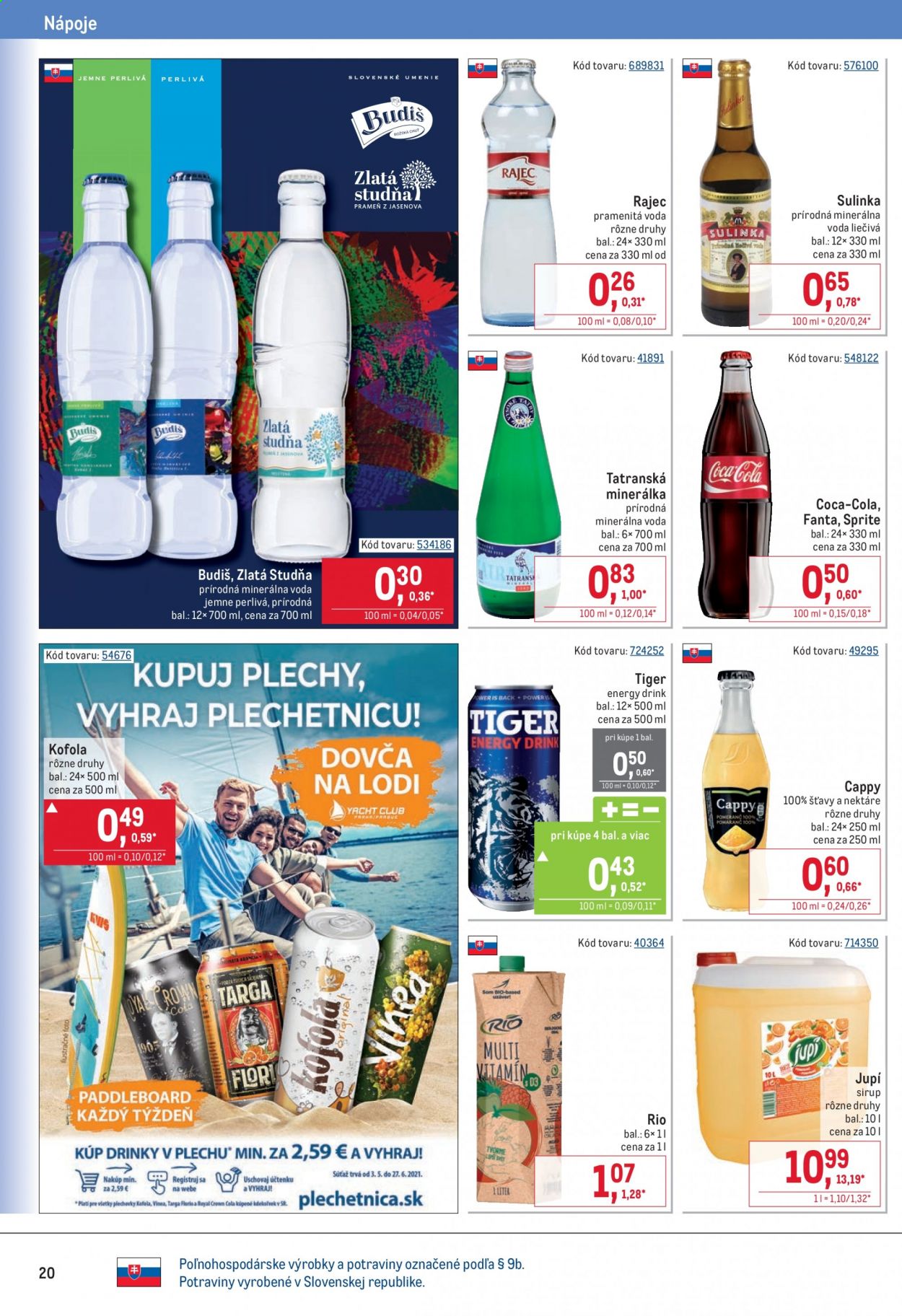Leták Metro - 26.5.2021 - 8.6.2021. Strana 20