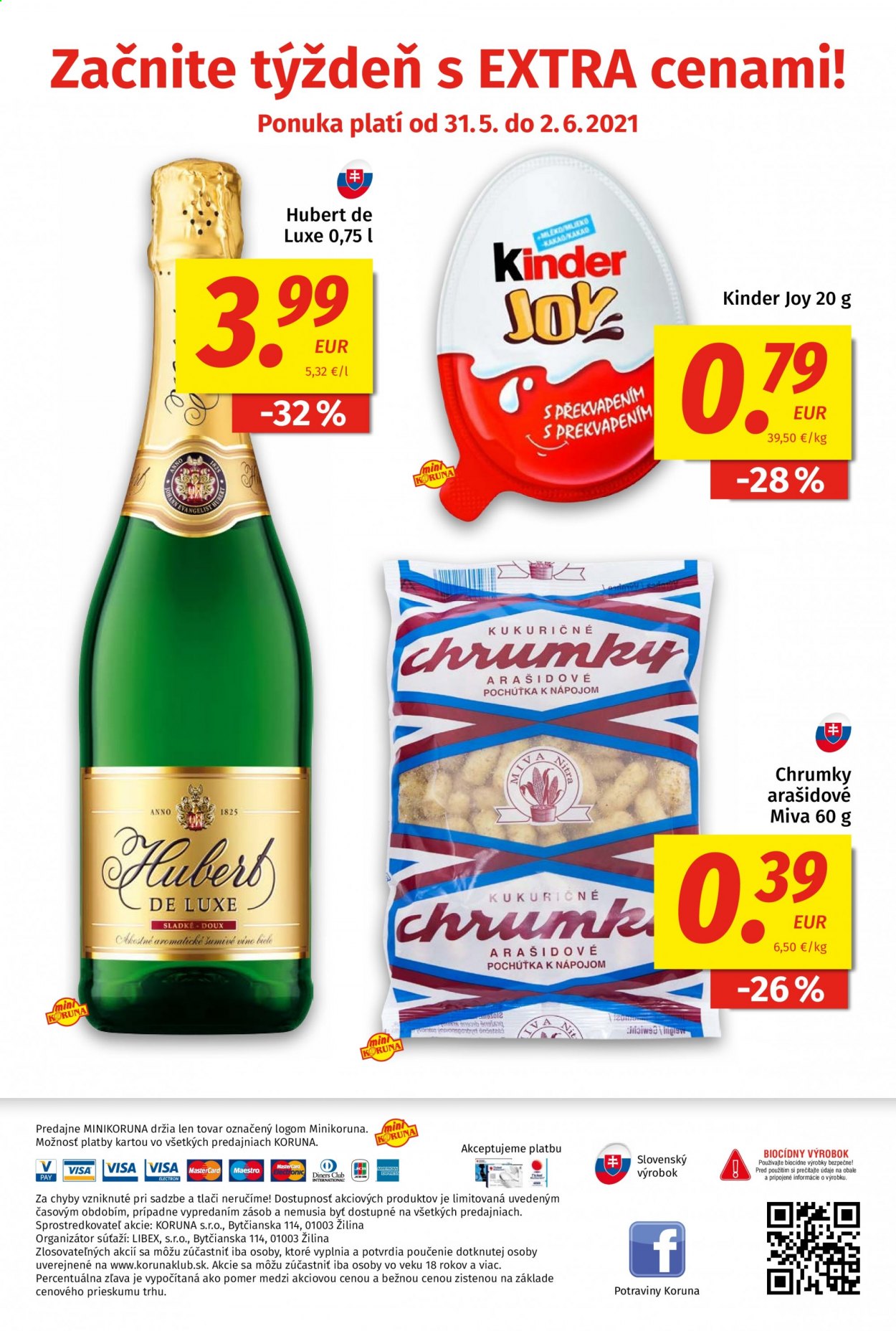 Leták Potraviny KORUNA - 21.5.2021 - 2.6.2021. Strana 16