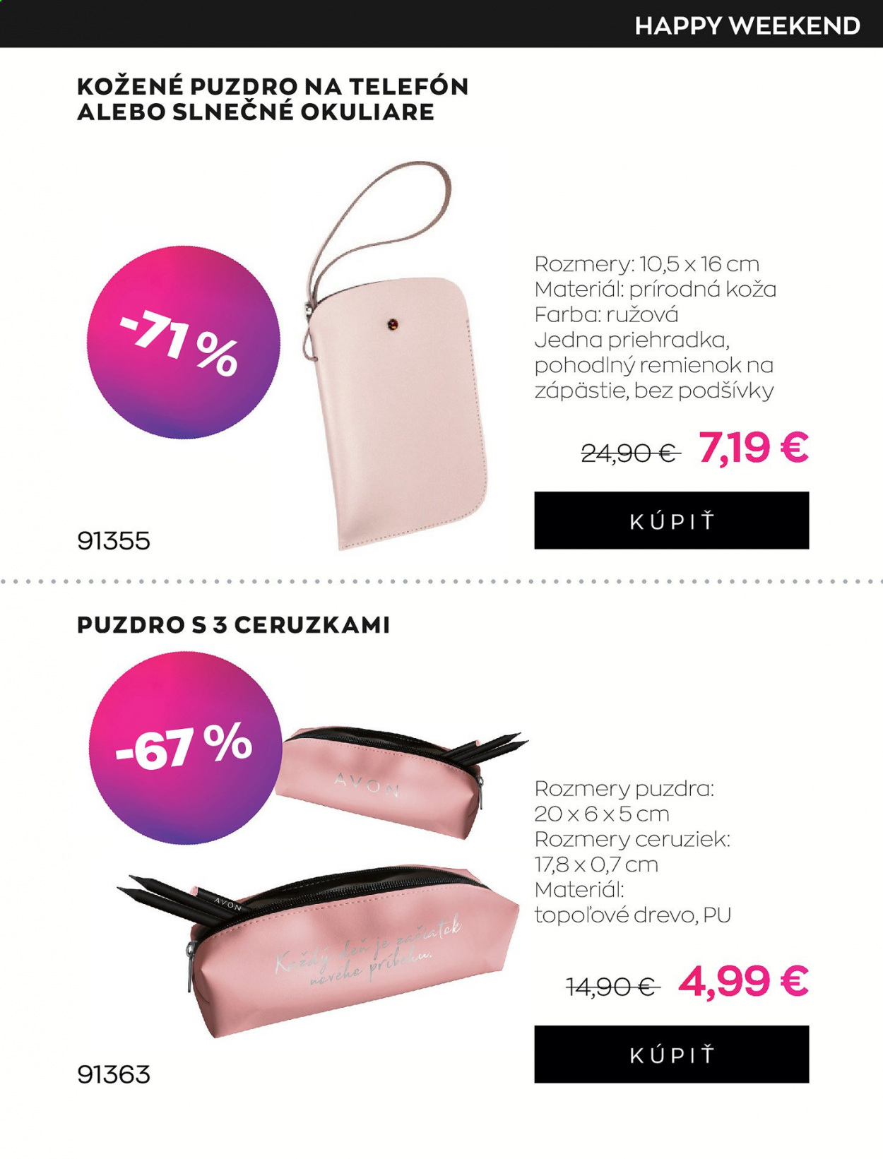 Leták Avon - 21.5.2021 - 23.5.2021. Strana 9
