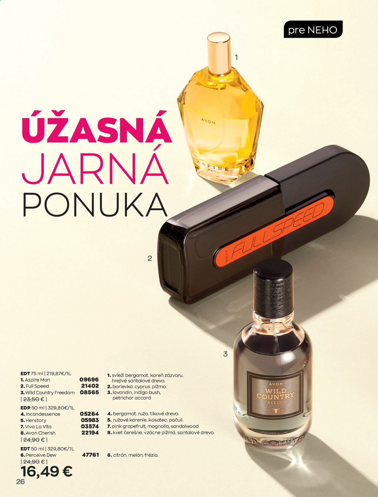 Leták Avon - 21.5.2021 - 23.5.2021. Strana 48