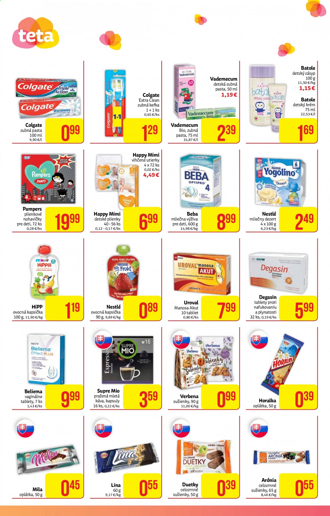 Leták Teta drogerie - 24.5.2021 - 2.6.2021. Strana 9