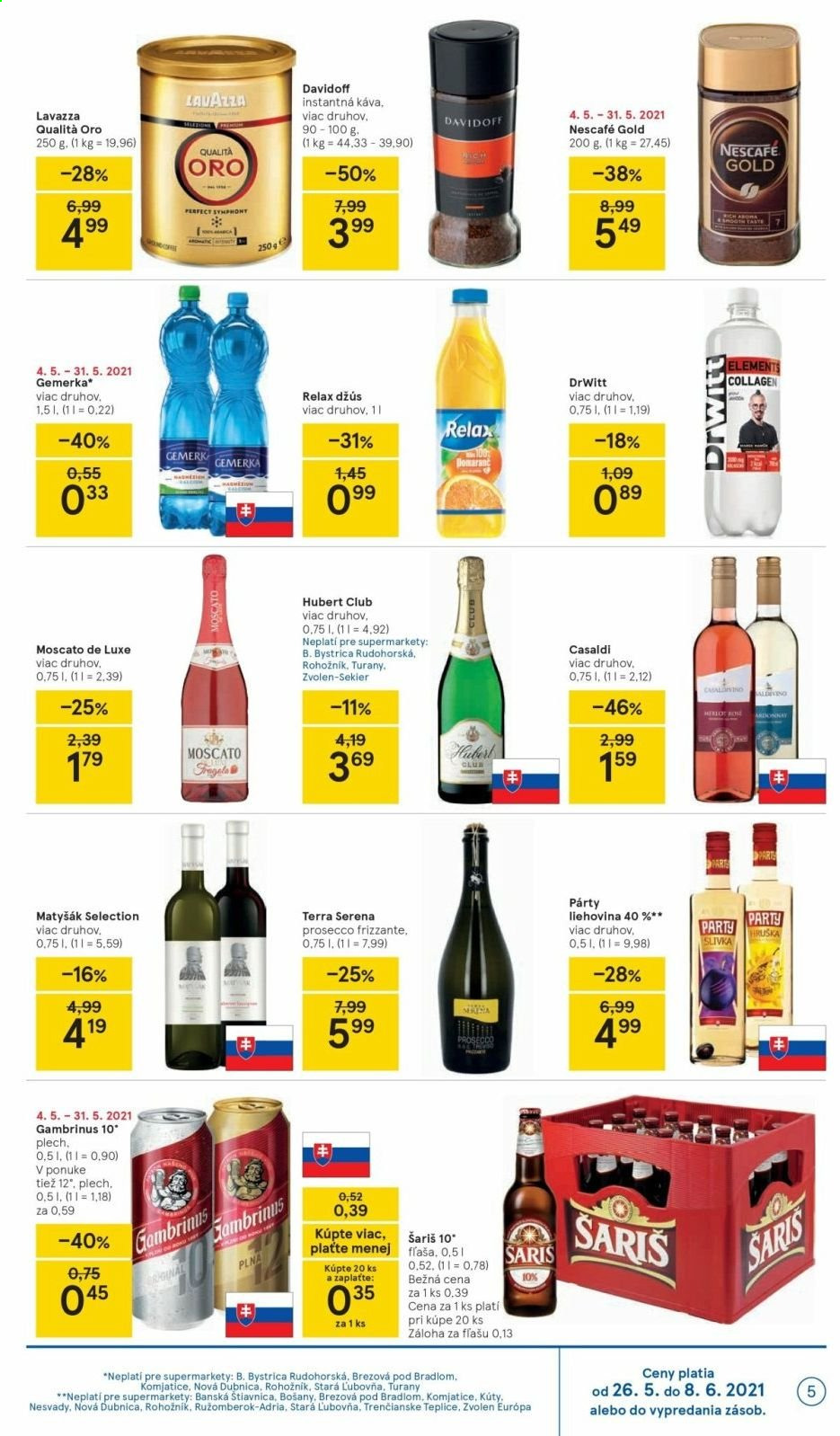 Leták TESCO supermarket - 26.5.2021 - 1.6.2021. Strana 5
