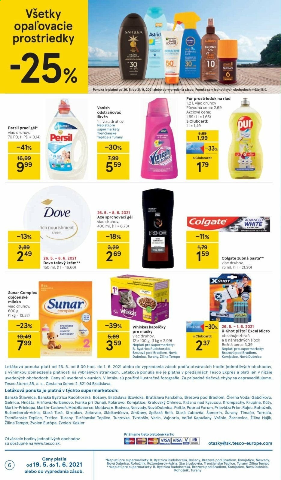 Leták TESCO supermarket - 26.5.2021 - 1.6.2021. Strana 6