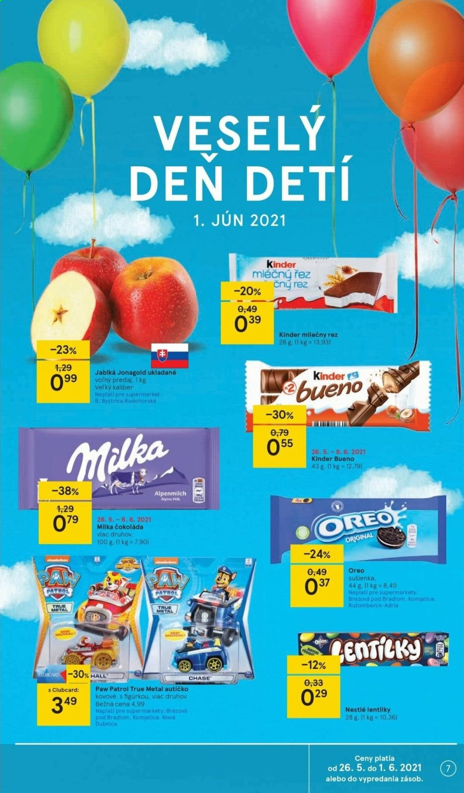 Leták TESCO supermarket - 26.5.2021 - 1.6.2021. Strana 7