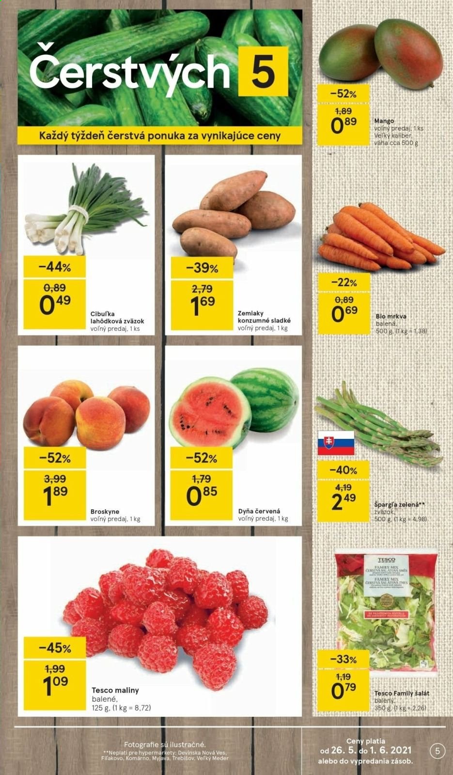 Leták TESCO - 26.5.2021 - 1.6.2021. Strana 5