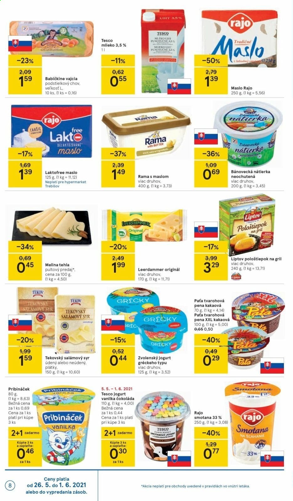 Leták TESCO - 26.5.2021 - 1.6.2021. Strana 8