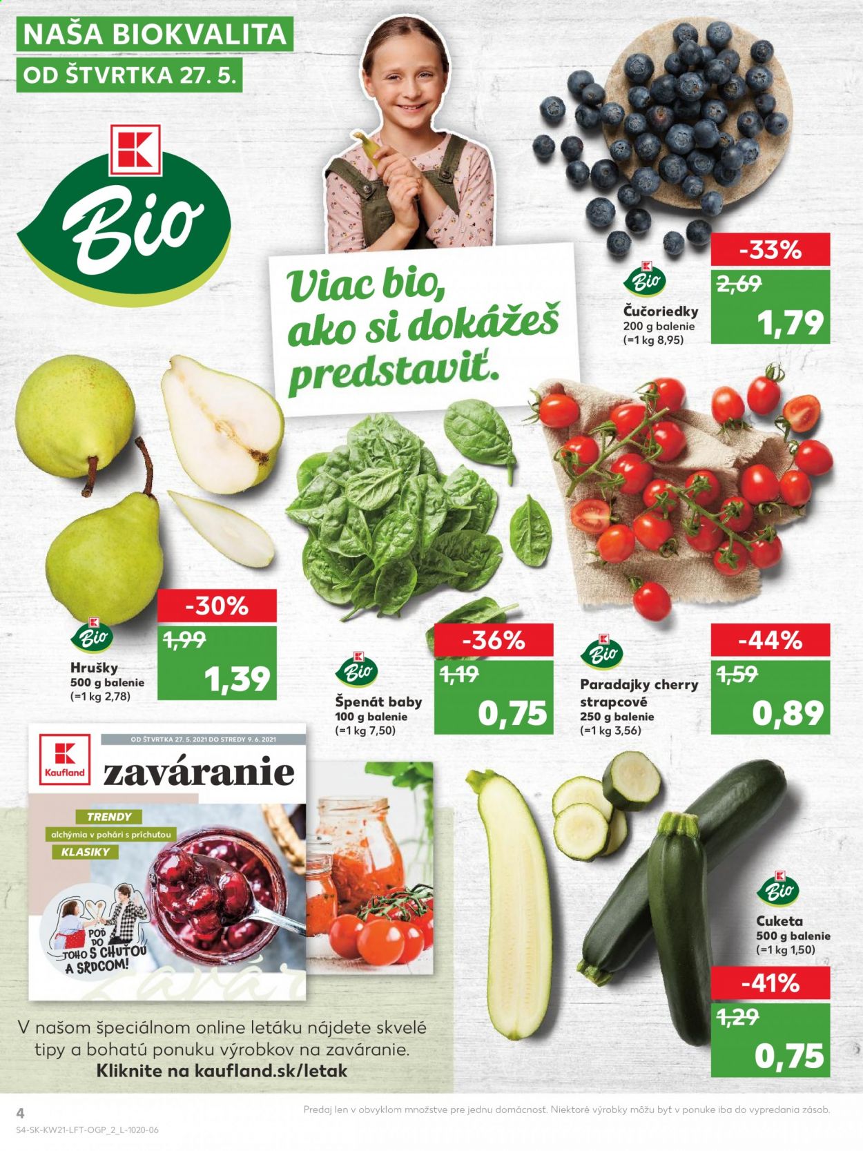 Leták Kaufland - 27.5.2021 - 2.6.2021. Strana 4
