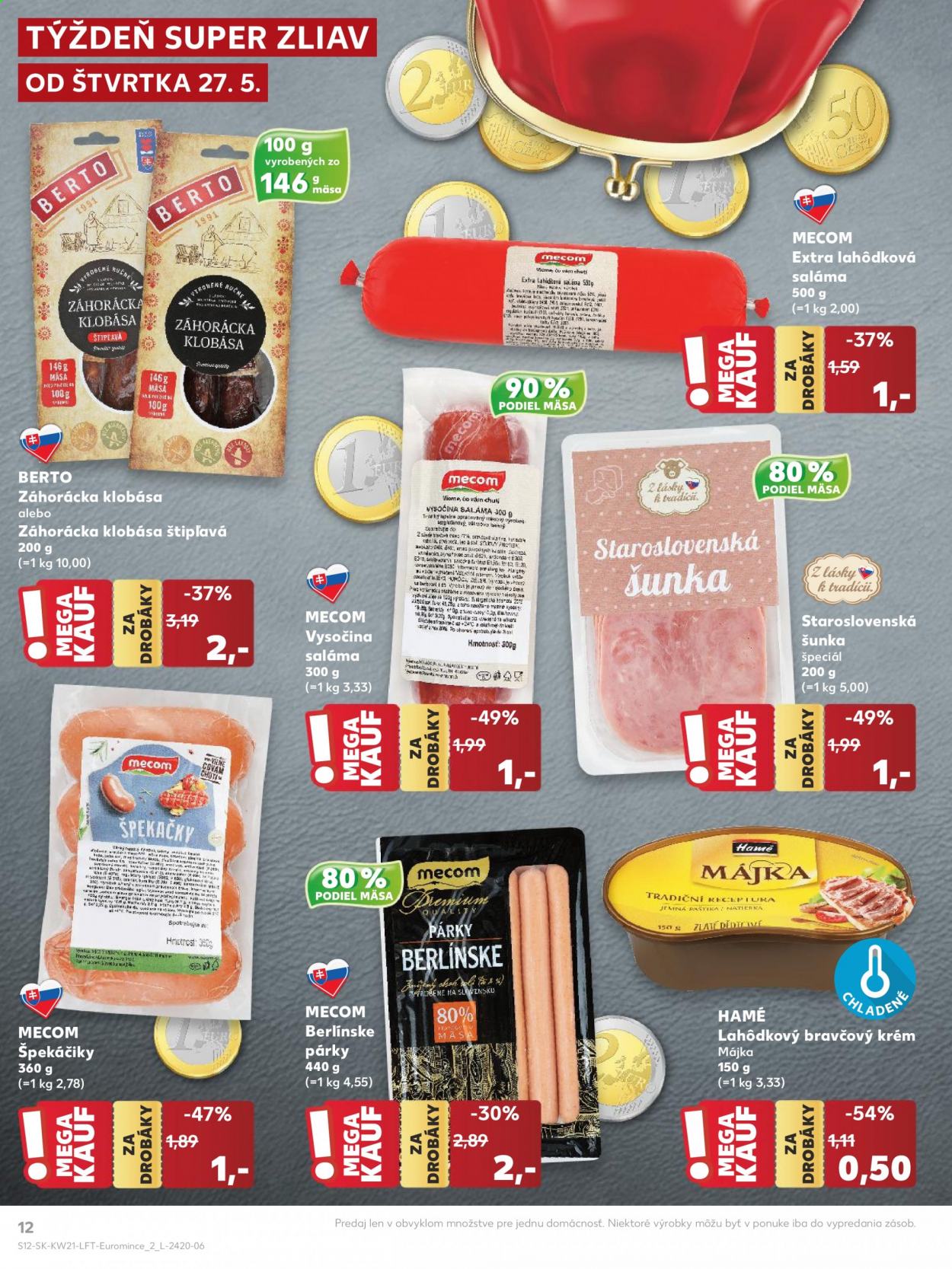 Leták Kaufland - 27.5.2021 - 2.6.2021. Strana 12
