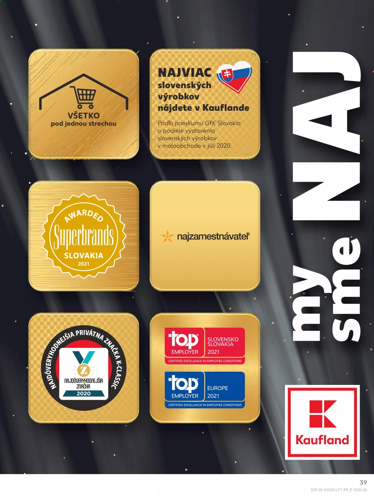 Leták Kaufland - 27.5.2021 - 2.6.2021. Strana 39