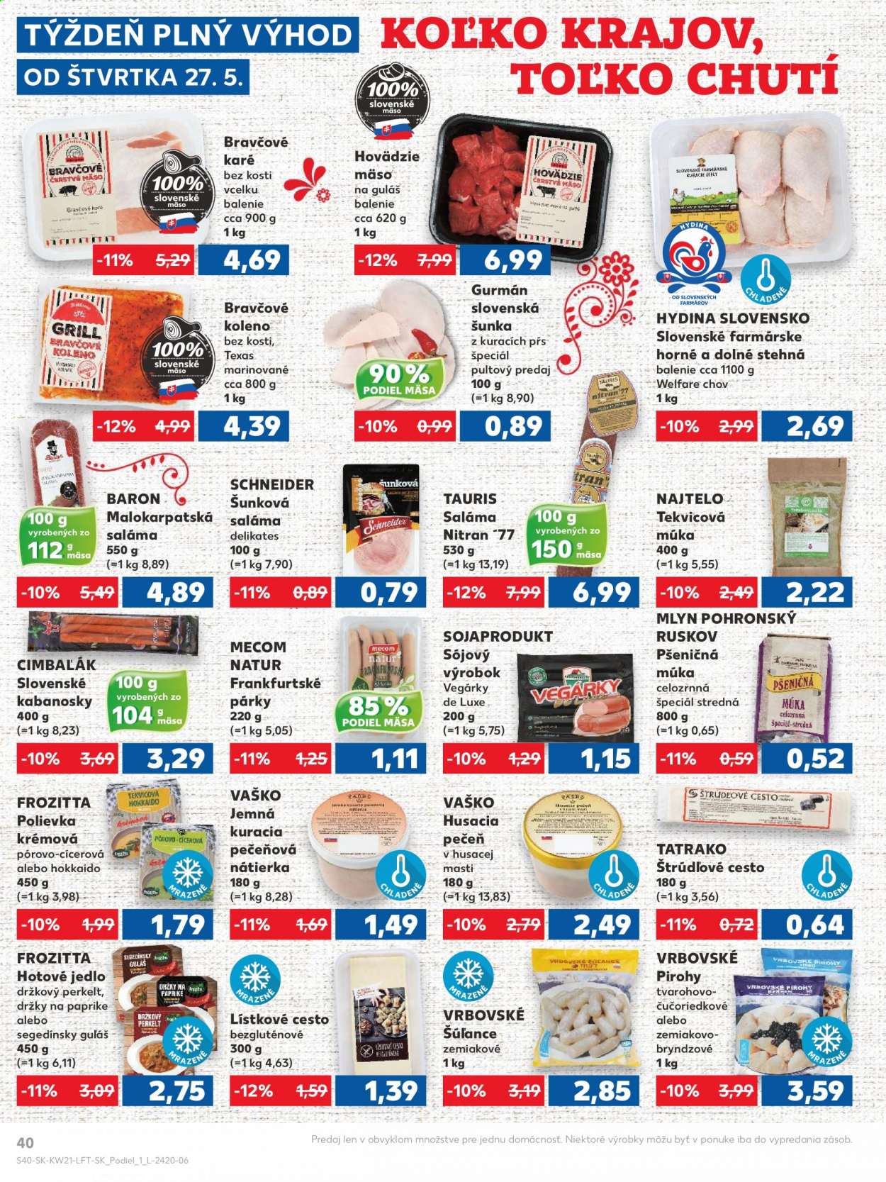 Leták Kaufland - 27.5.2021 - 2.6.2021. Strana 40