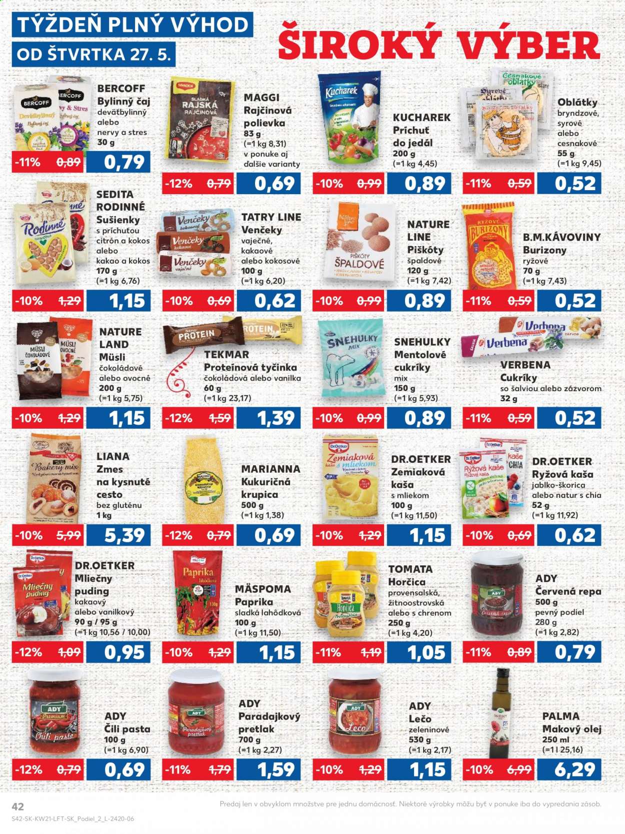 Leták Kaufland - 27.5.2021 - 2.6.2021. Strana 42