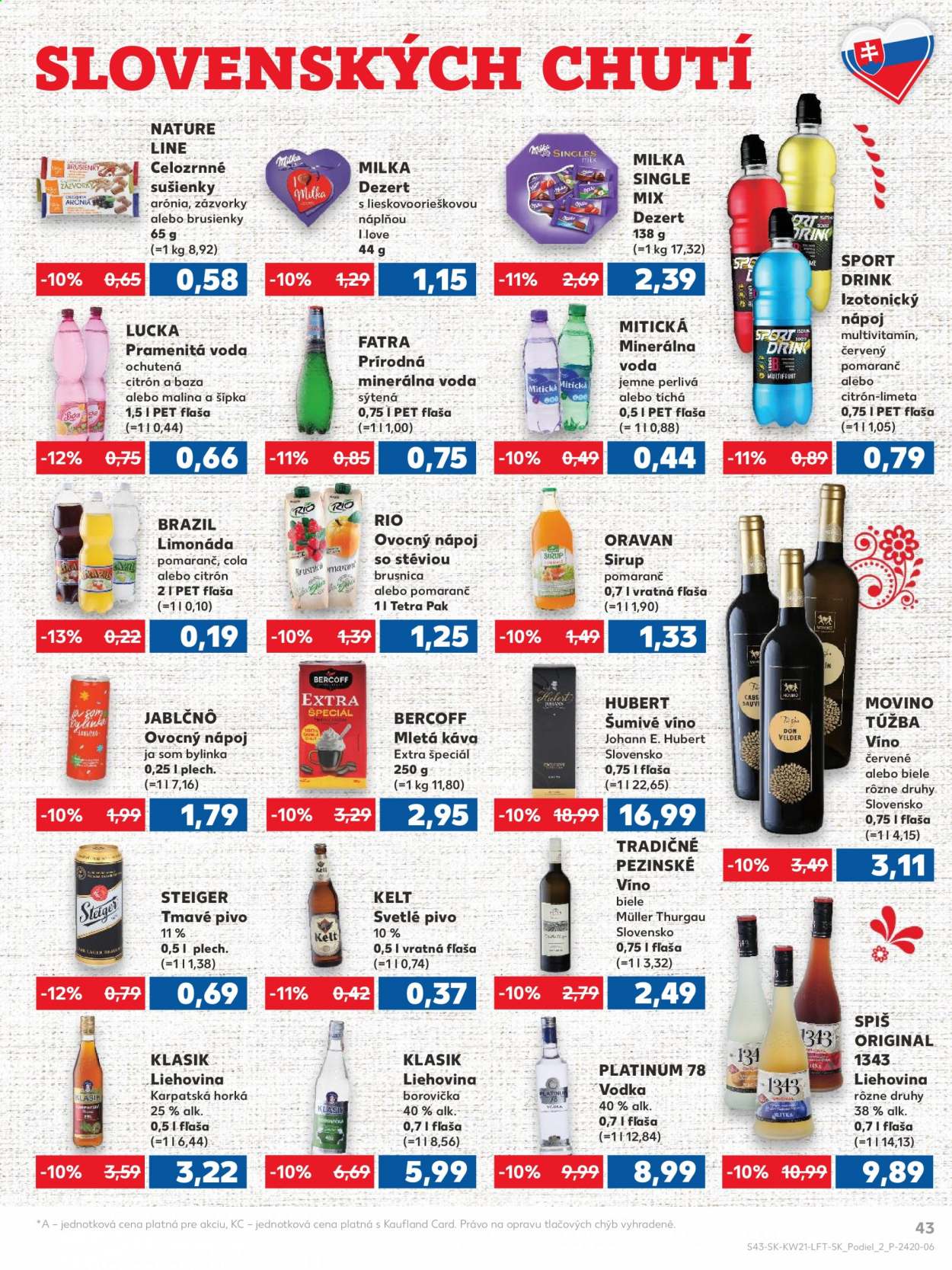 Leták Kaufland - 27.5.2021 - 2.6.2021. Strana 43