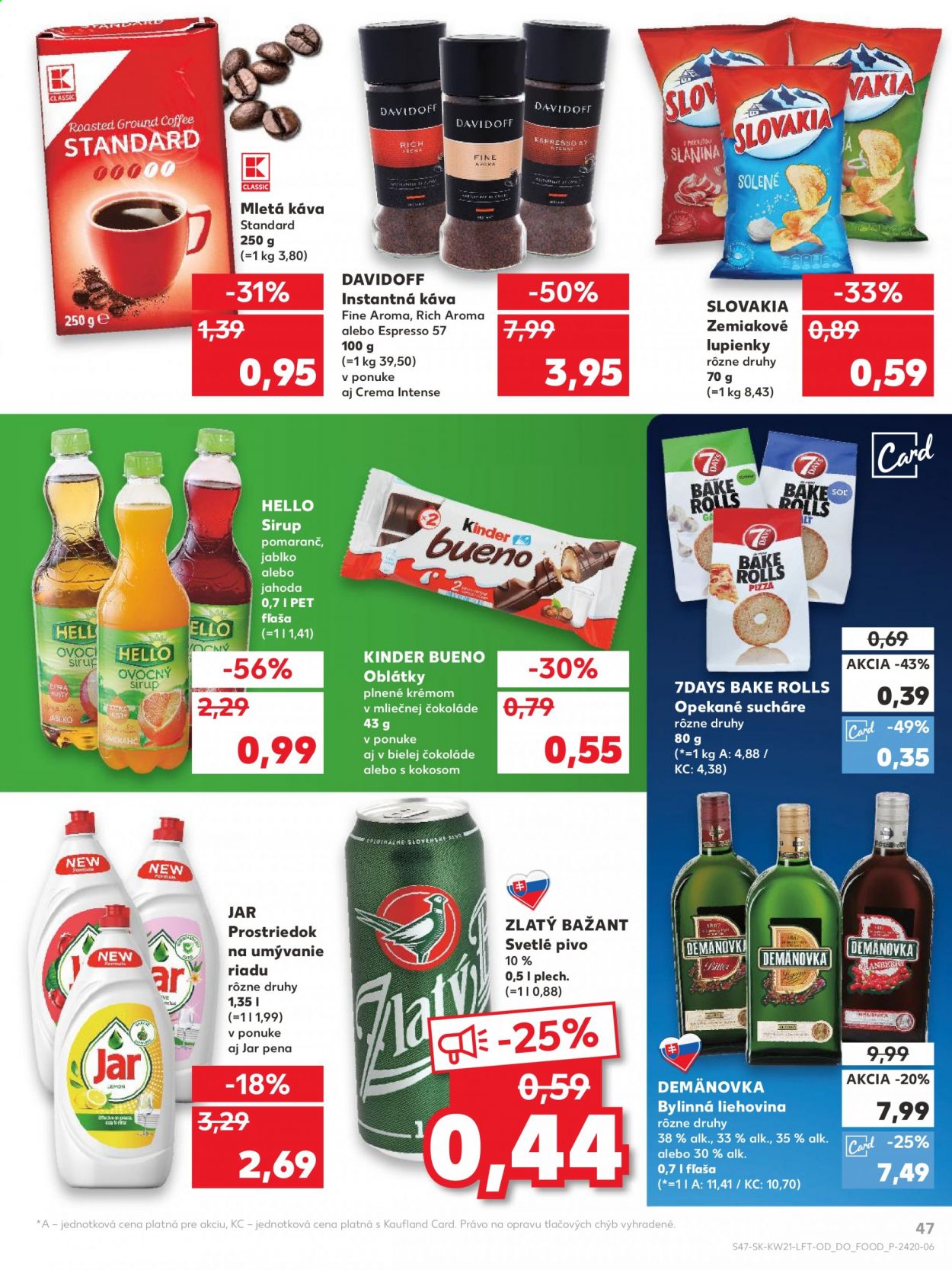 Leták Kaufland - 27.5.2021 - 2.6.2021. Strana 47