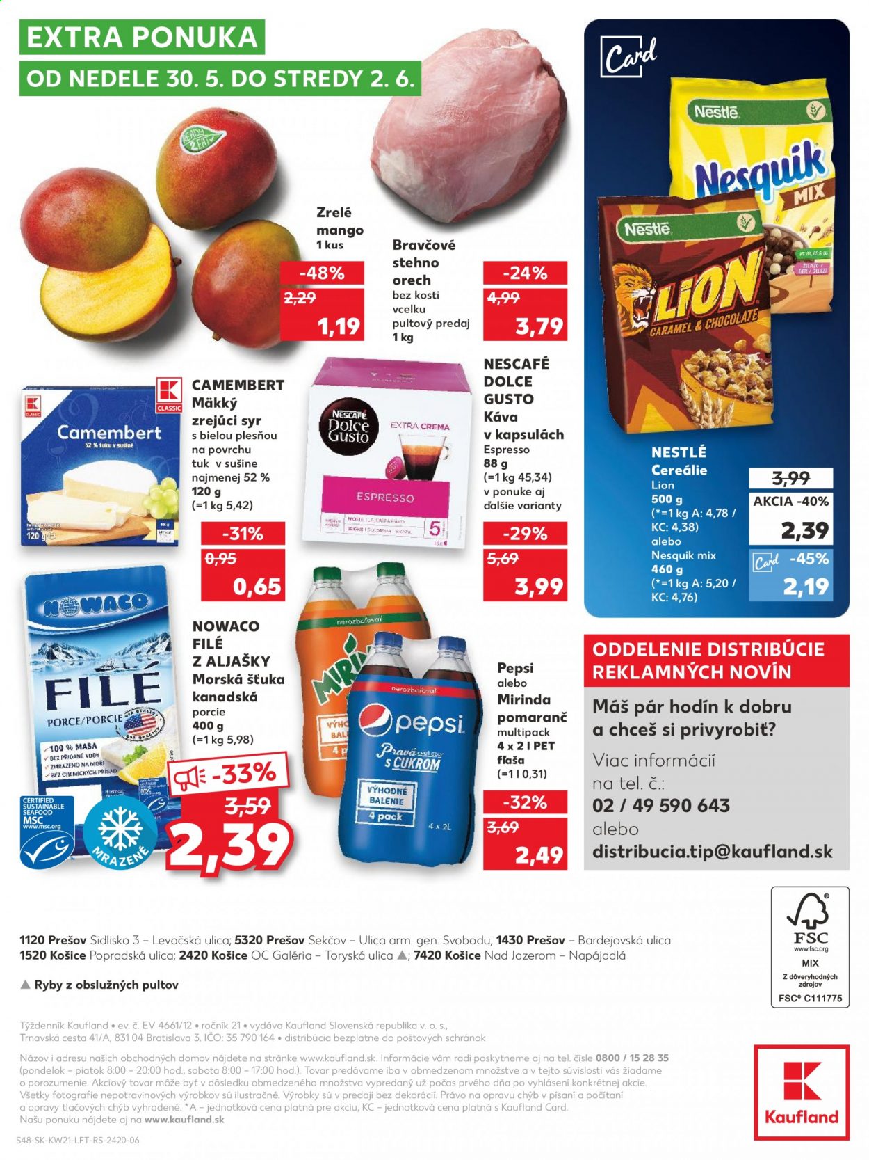 Leták Kaufland - 27.5.2021 - 2.6.2021. Strana 48
