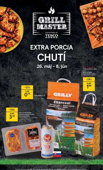 Leták TESCO - 26.5.2021 - 8.6.2021.