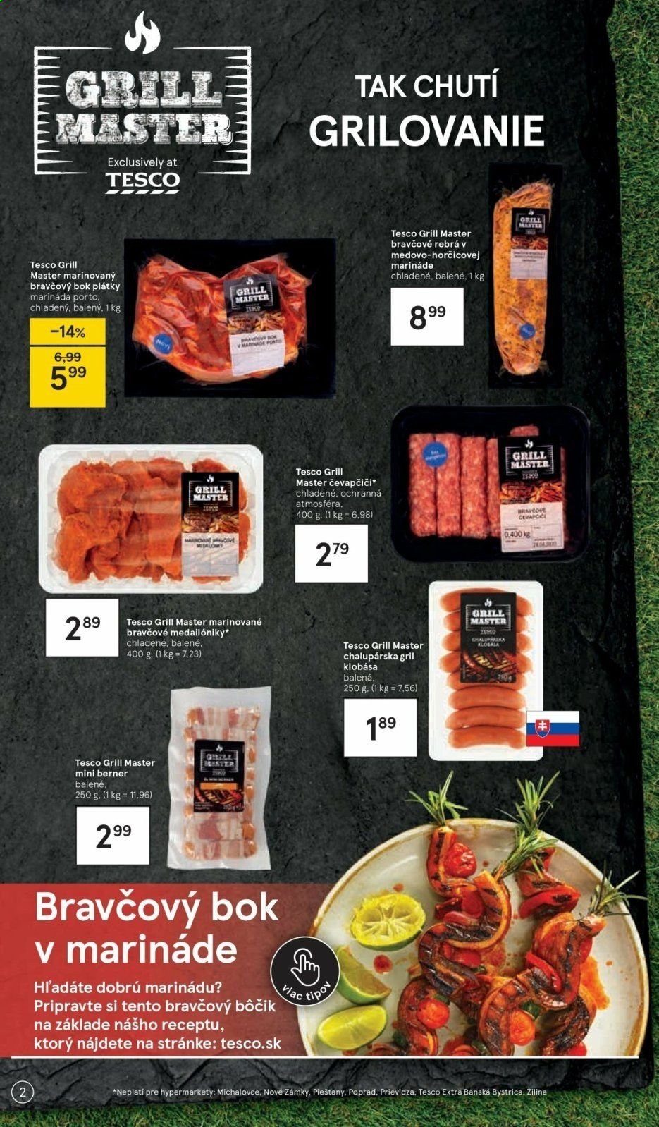 Leták TESCO - 26.5.2021 - 8.6.2021. Strana 2