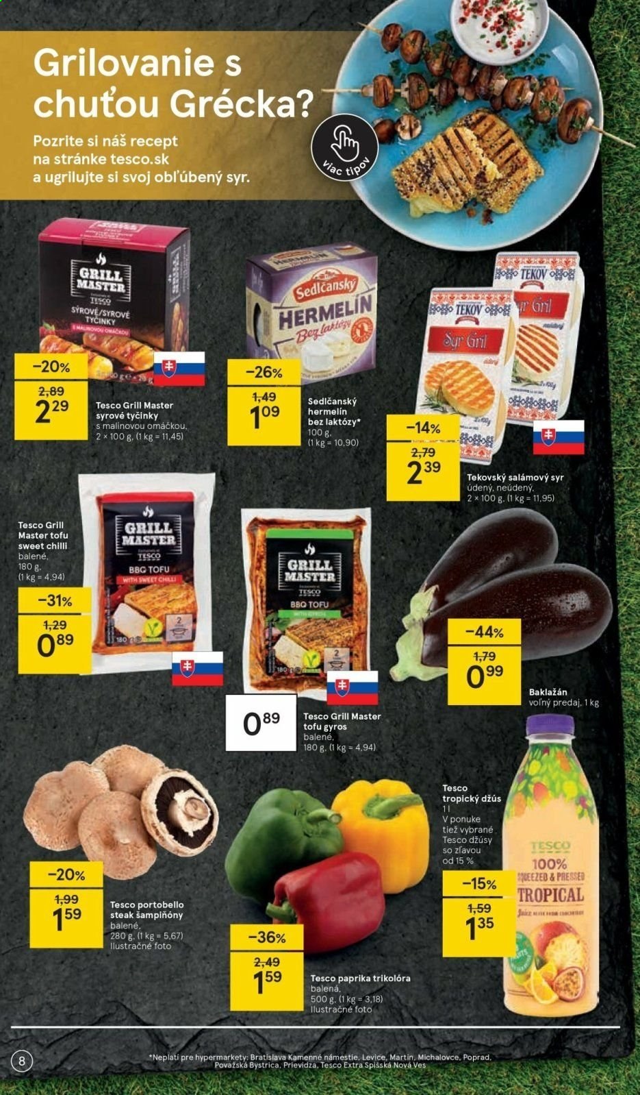 Leták TESCO - 26.5.2021 - 8.6.2021. Strana 8