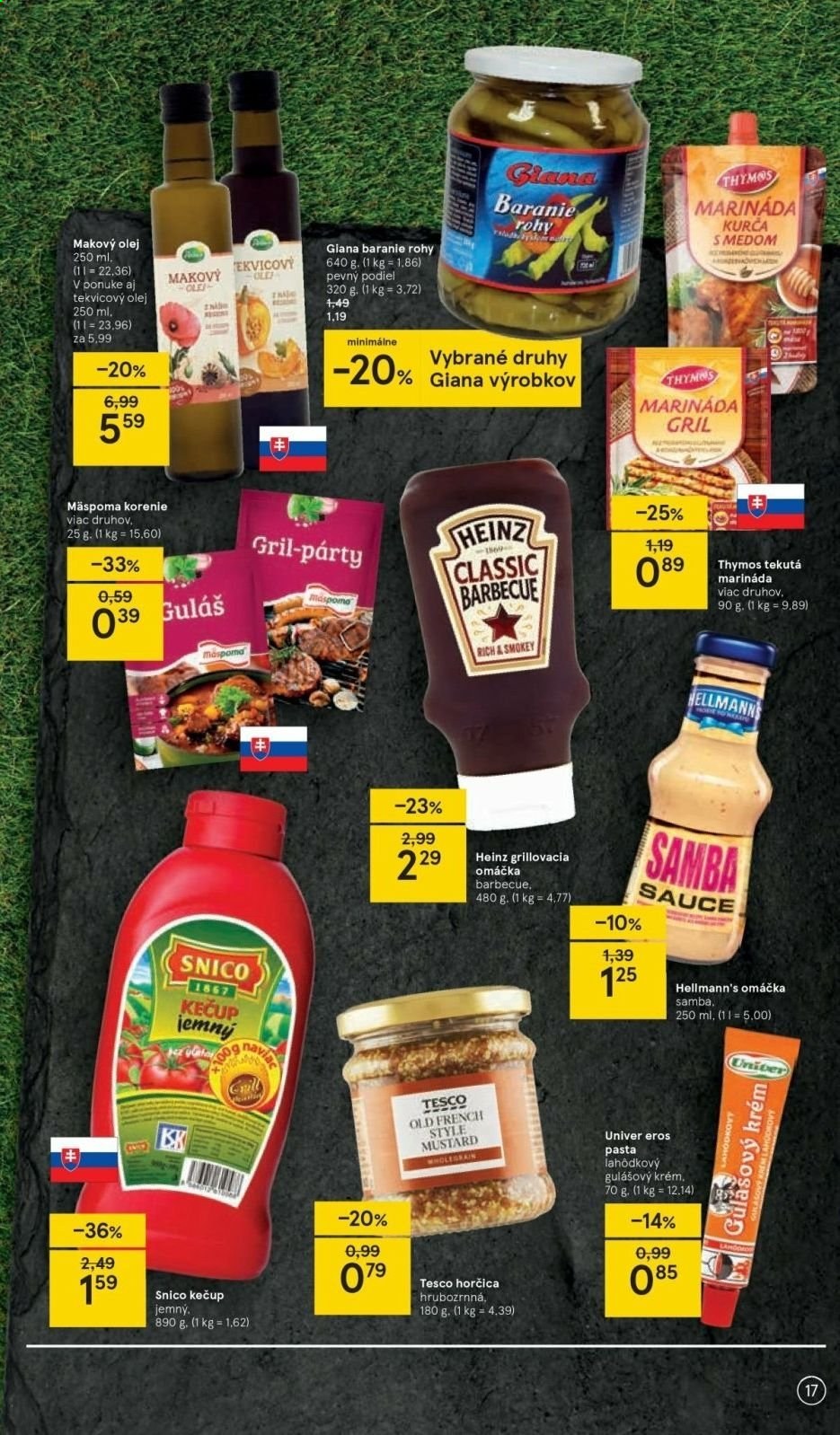 Leták TESCO - 26.5.2021 - 8.6.2021. Strana 17