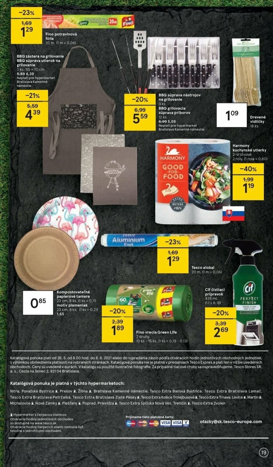 Leták TESCO - 26.5.2021 - 8.6.2021. Strana 19