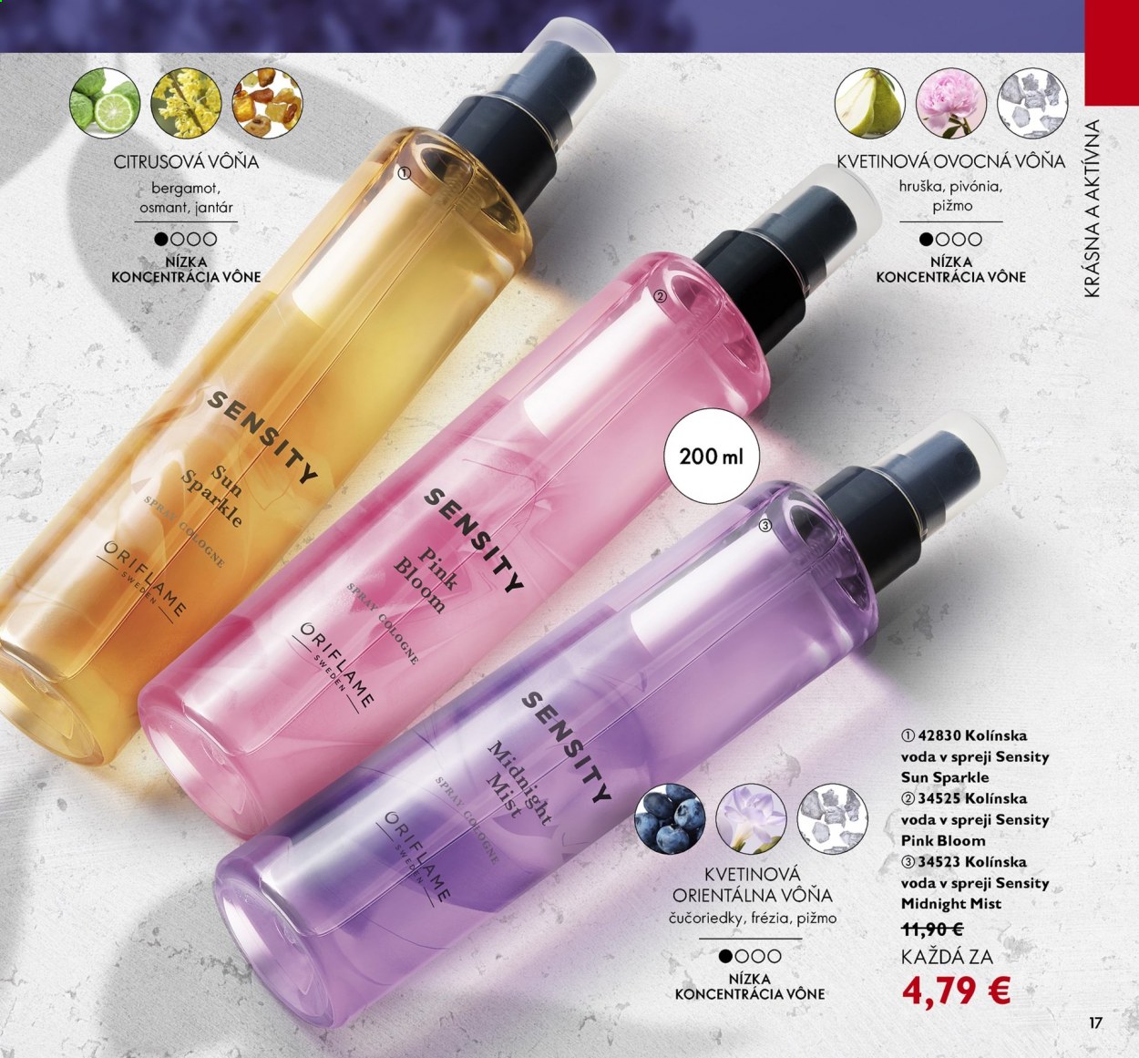 Leták Oriflame - 25.5.2021 - 14.6.2021. Strana 17