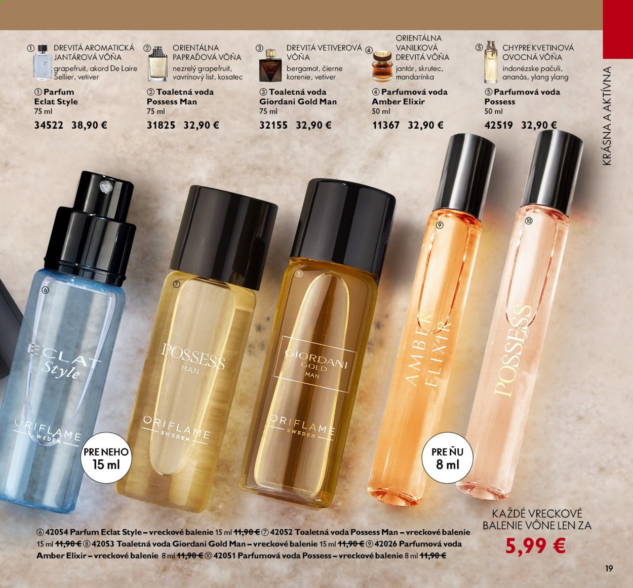 Leták Oriflame - 25.5.2021 - 14.6.2021. Strana 19