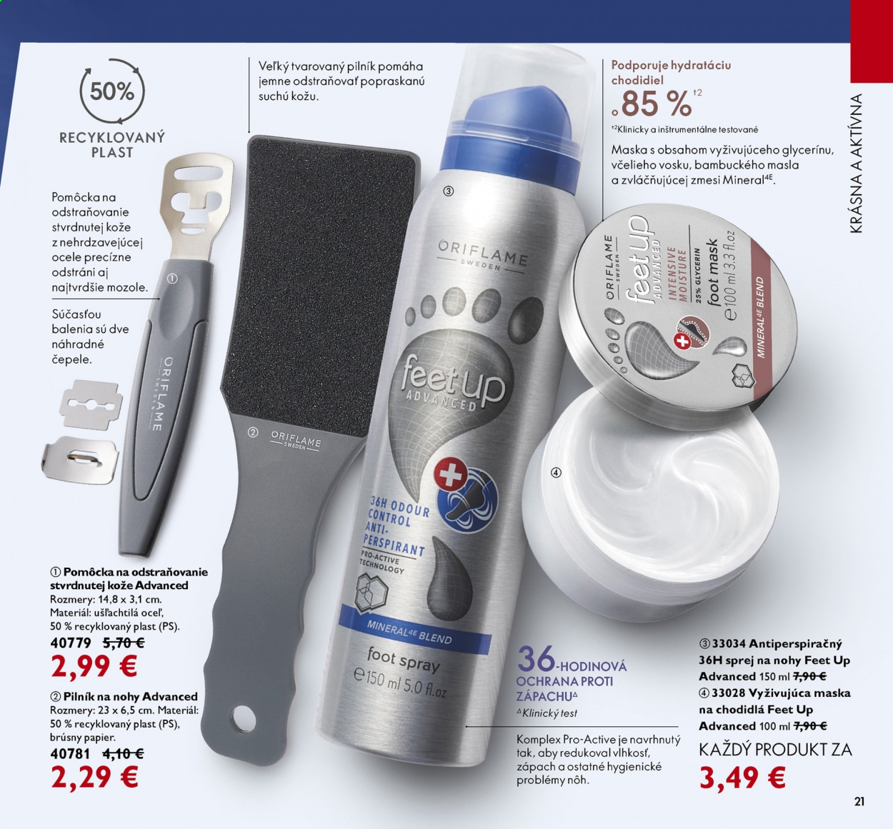 Leták Oriflame - 25.5.2021 - 14.6.2021. Strana 21