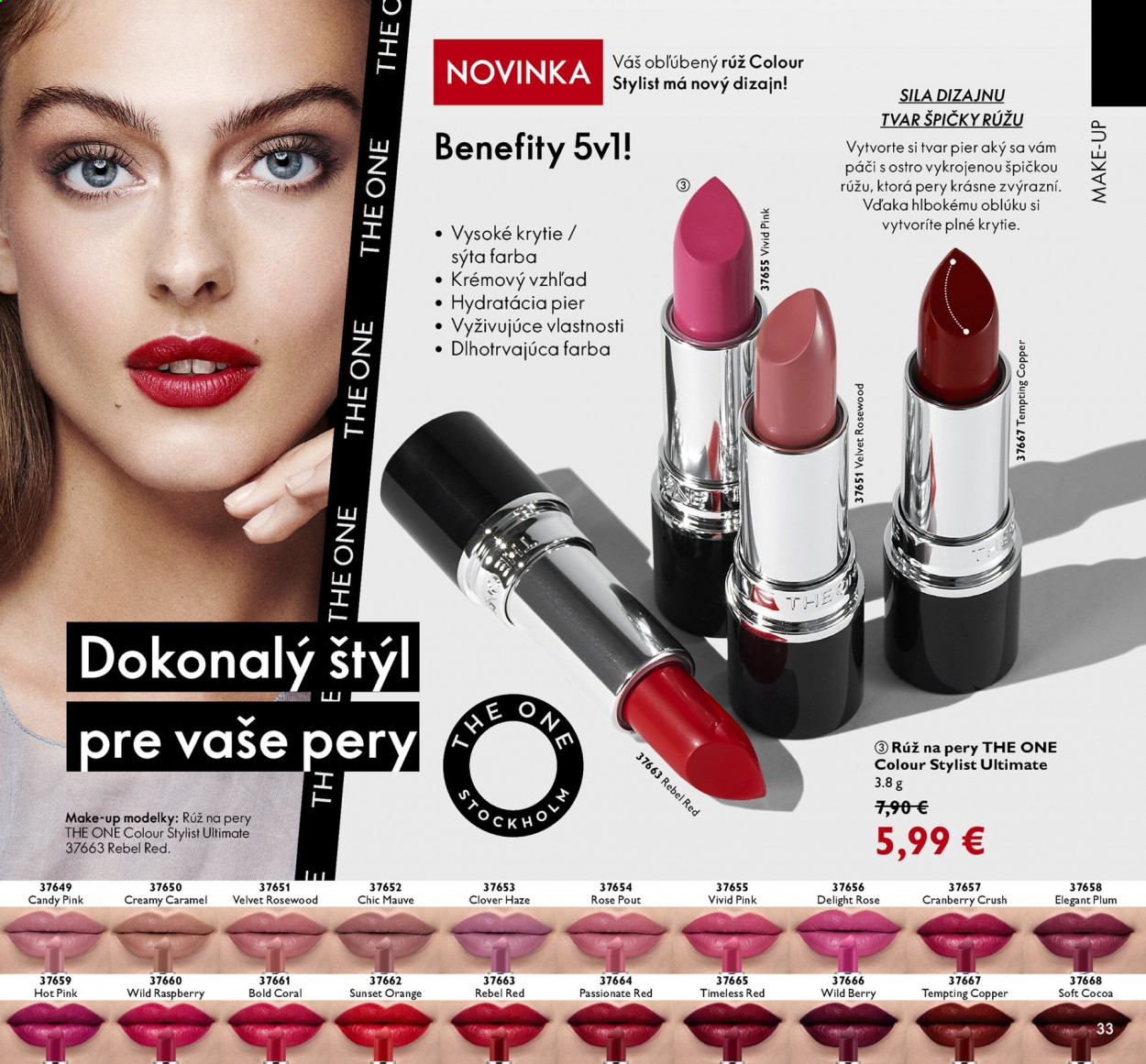 Leták Oriflame - 25.5.2021 - 14.6.2021. Strana 33
