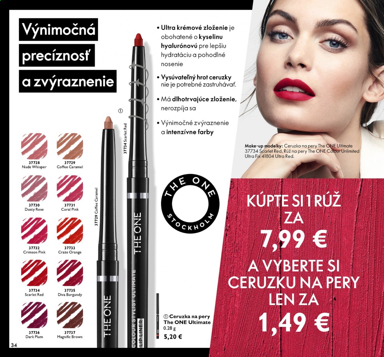 Leták Oriflame - 25.5.2021 - 14.6.2021. Strana 34