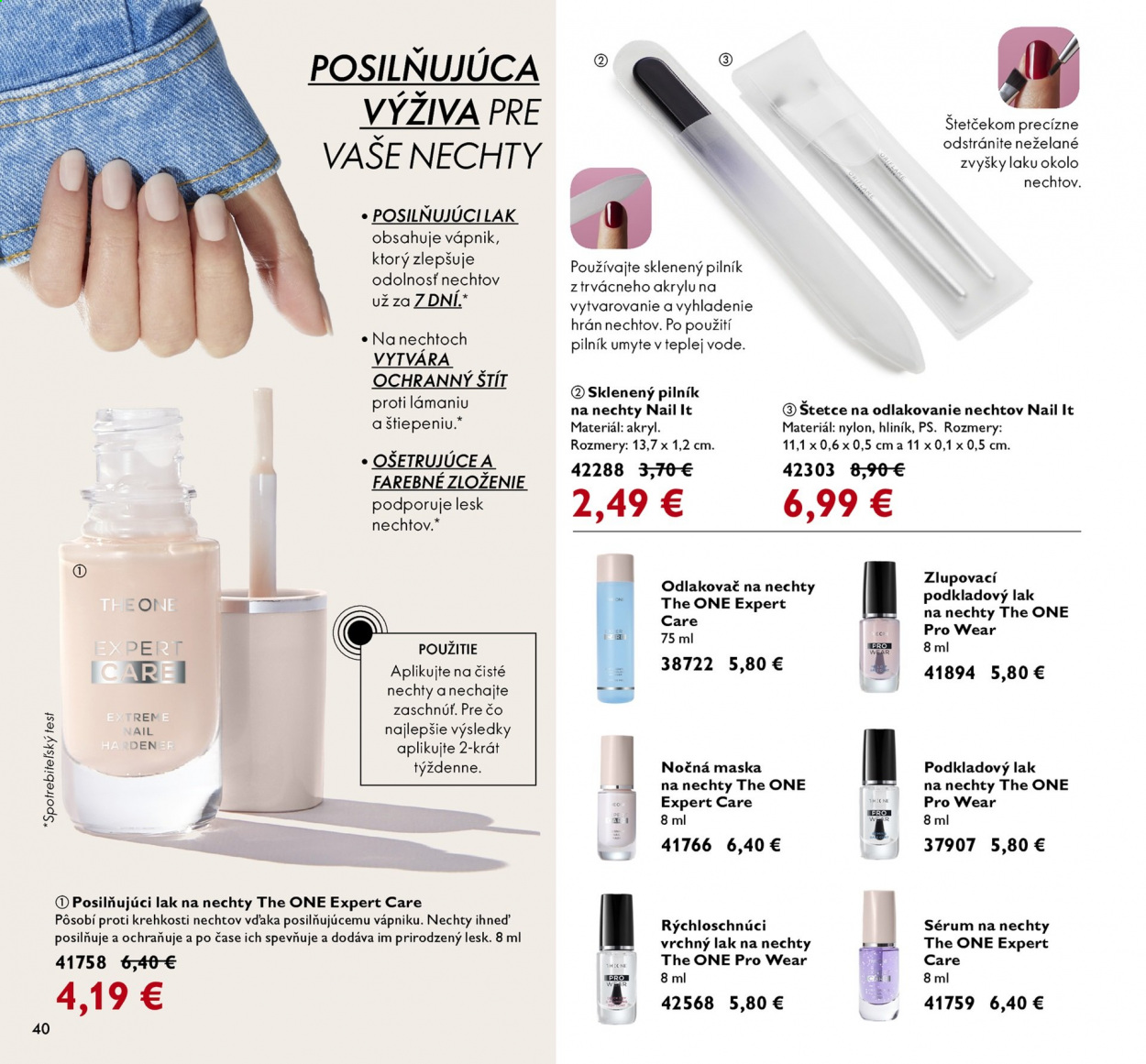 Leták Oriflame - 25.5.2021 - 14.6.2021. Strana 40