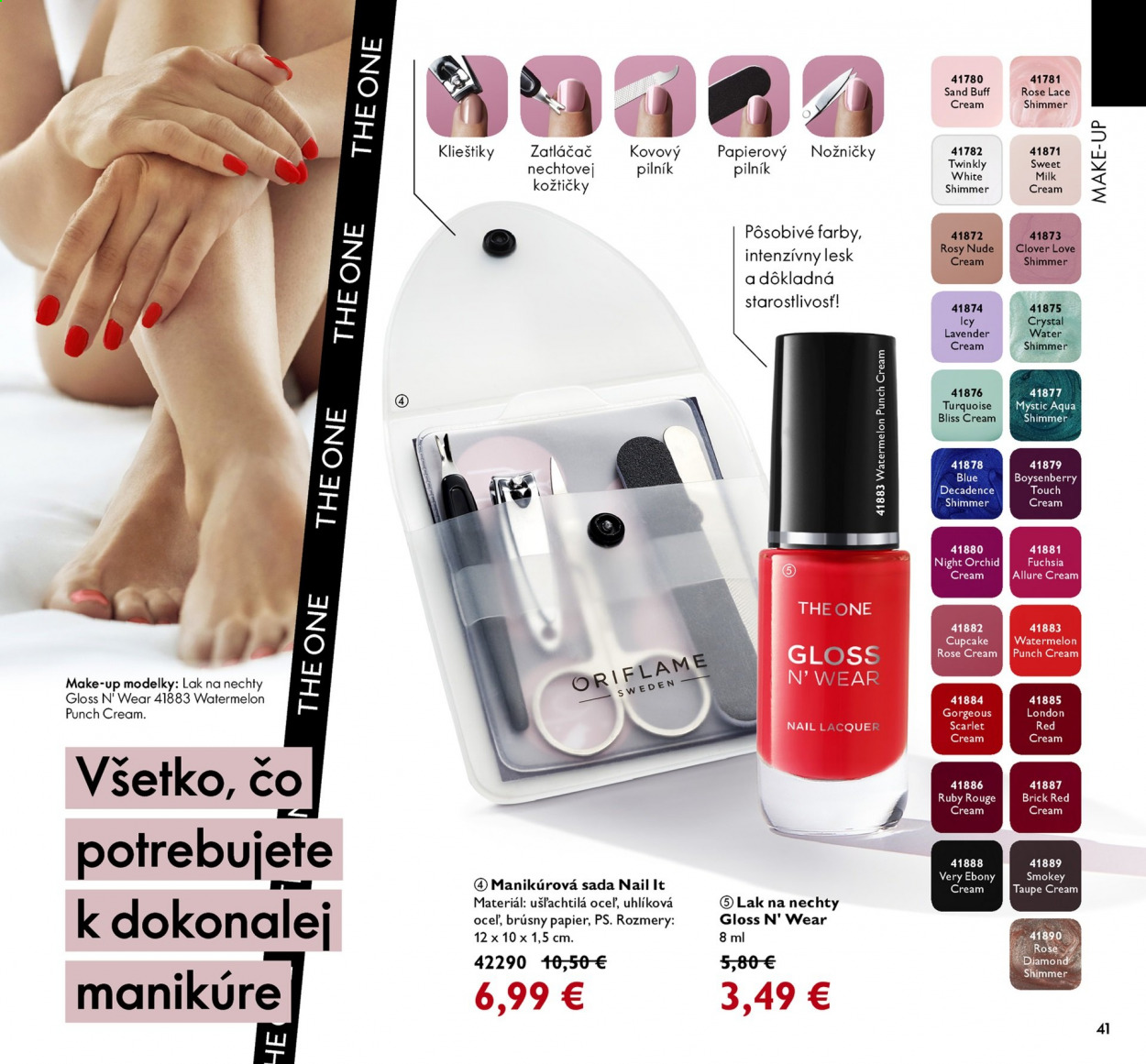 Leták Oriflame - 25.5.2021 - 14.6.2021. Strana 41