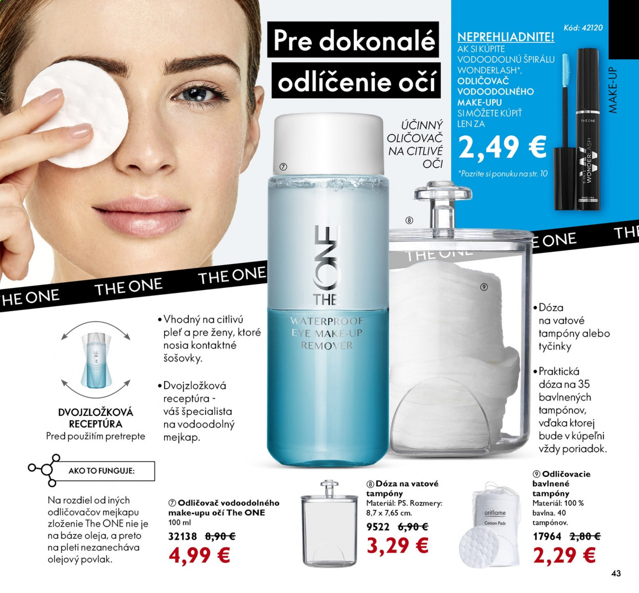 Leták Oriflame - 25.5.2021 - 14.6.2021. Strana 43