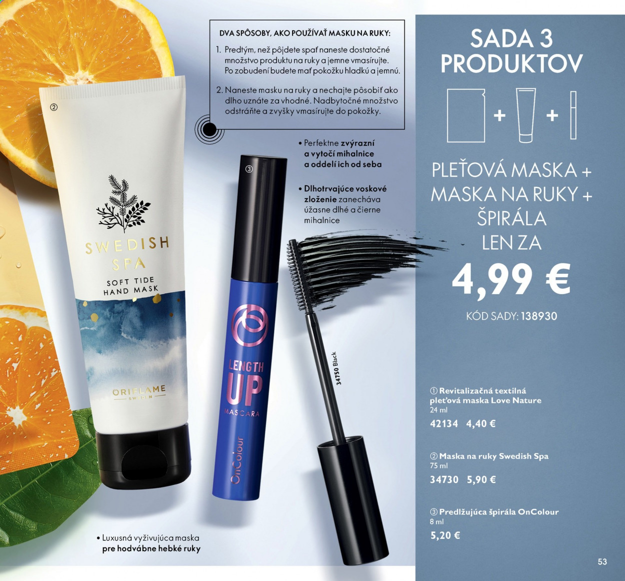 Leták Oriflame - 25.5.2021 - 14.6.2021. Strana 53