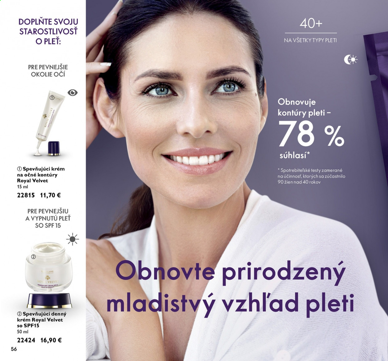 Leták Oriflame - 25.5.2021 - 14.6.2021. Strana 56