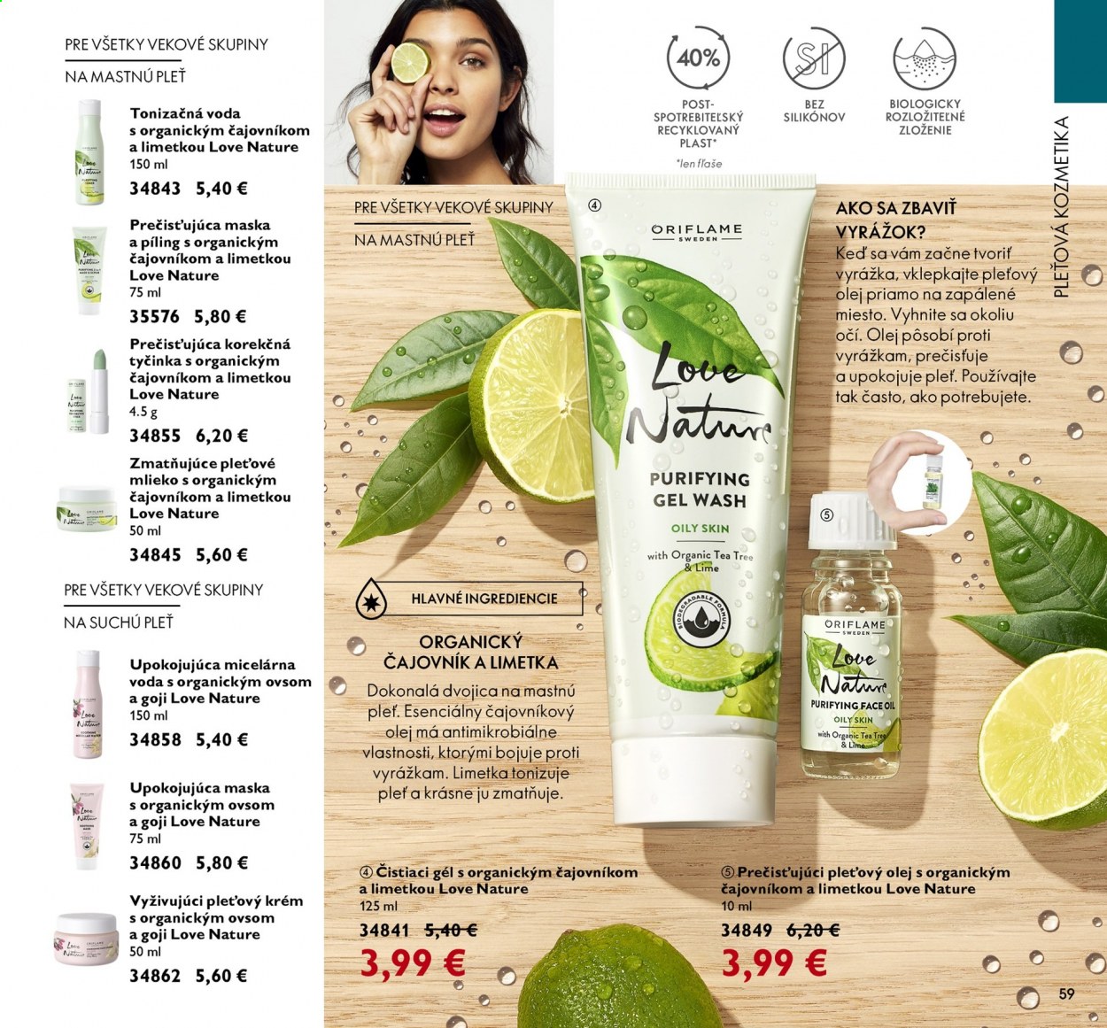 Leták Oriflame - 25.5.2021 - 14.6.2021. Strana 59