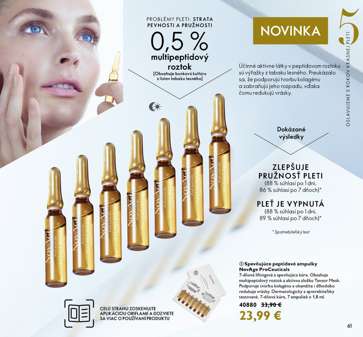 Leták Oriflame - 25.5.2021 - 14.6.2021. Strana 61