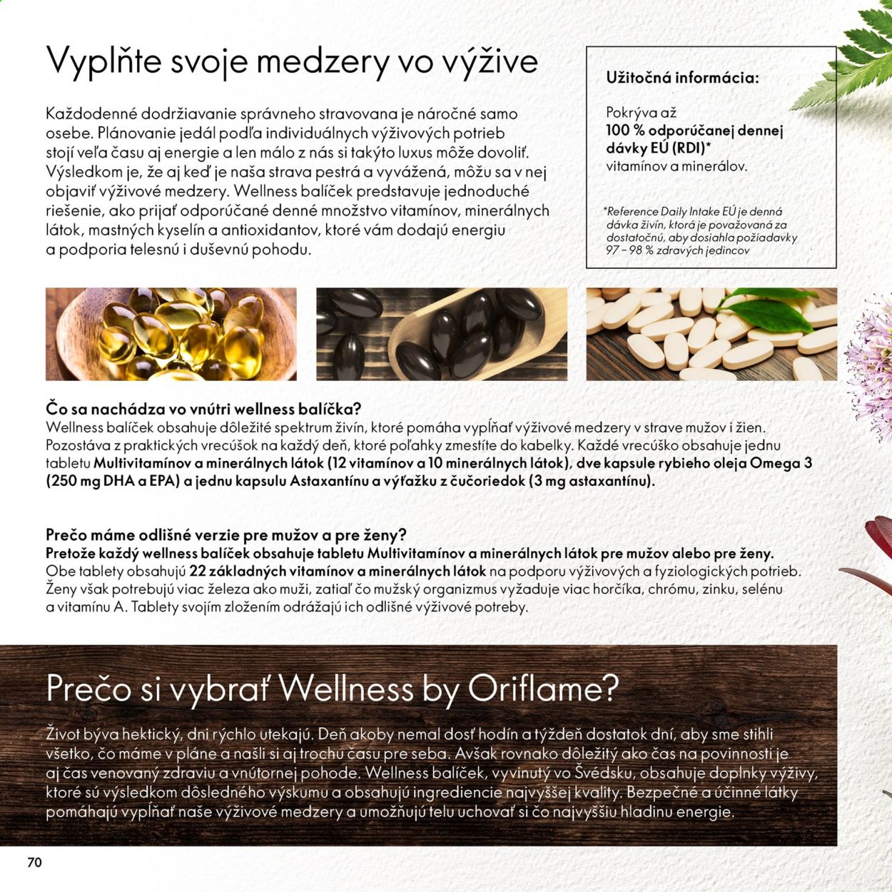 Leták Oriflame - 25.5.2021 - 14.6.2021. Strana 70
